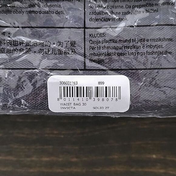 NWT Invicta Waist Bag 30 Solid 2T Orion Blue - Picture 8 of 16